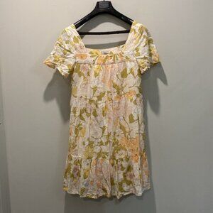 Rails Valentina Dress Citrus floral Size Medium babydoll, lightweight